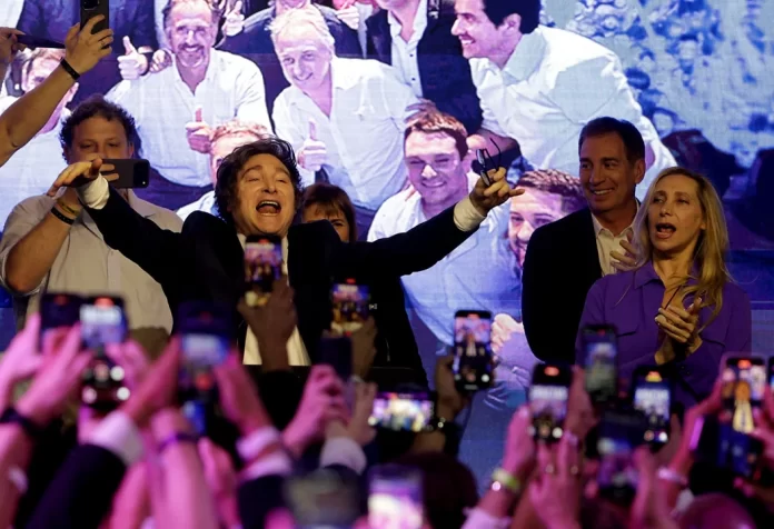 Javier Milei: “La campaña de Santilli fue admirable”